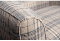 allegra sand accent chair   