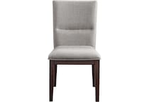 allie camel side chair   