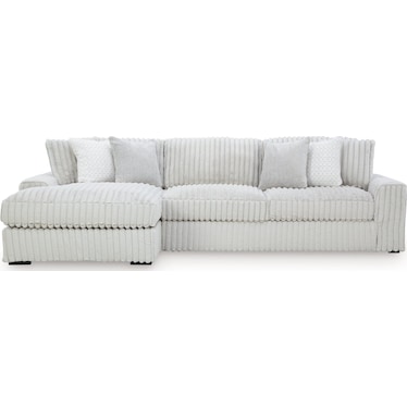 STUPENDOUS LAF 2-PC SECTIONAL WITH CHAISE