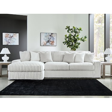 STUPENDOUS LAF 2-PC SECTIONAL WITH CHAISE