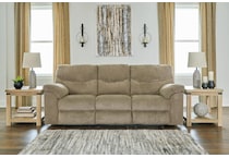alphons brown reclining sofa   