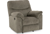 alphons putty recliner   