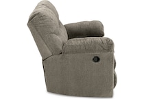 alphons putty reclining console loveseat   