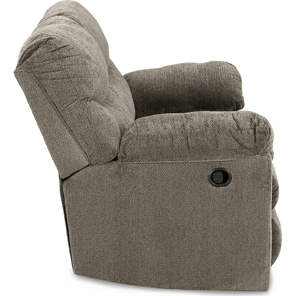 alphons putty reclining loveseat   