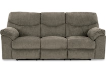 alphons putty reclining sofa   