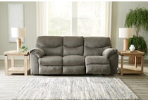 alphons putty reclining sofa   