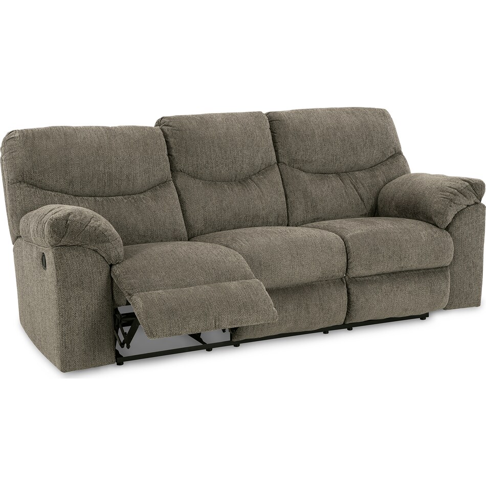 alphons putty reclining sofa   