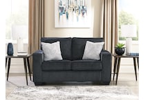 altari grey loveseat   