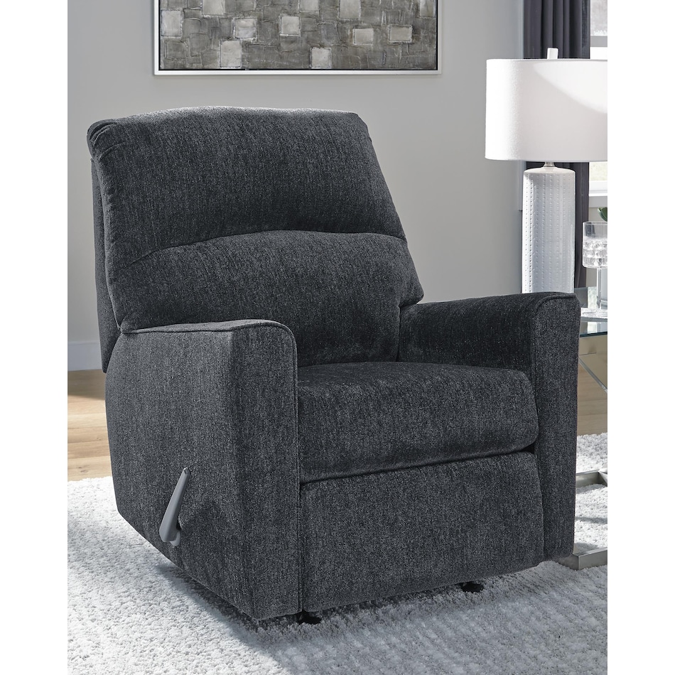 altari grey recliner   