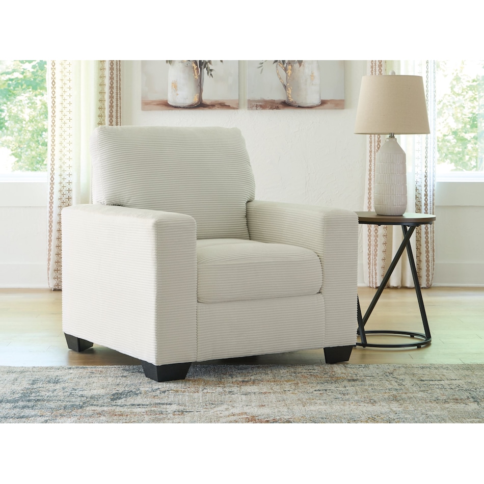 amesley ivory chair   