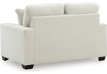 amesley ivory loveseat   