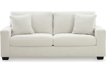 amesley ivory sofa   