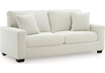 amesley ivory sofa   