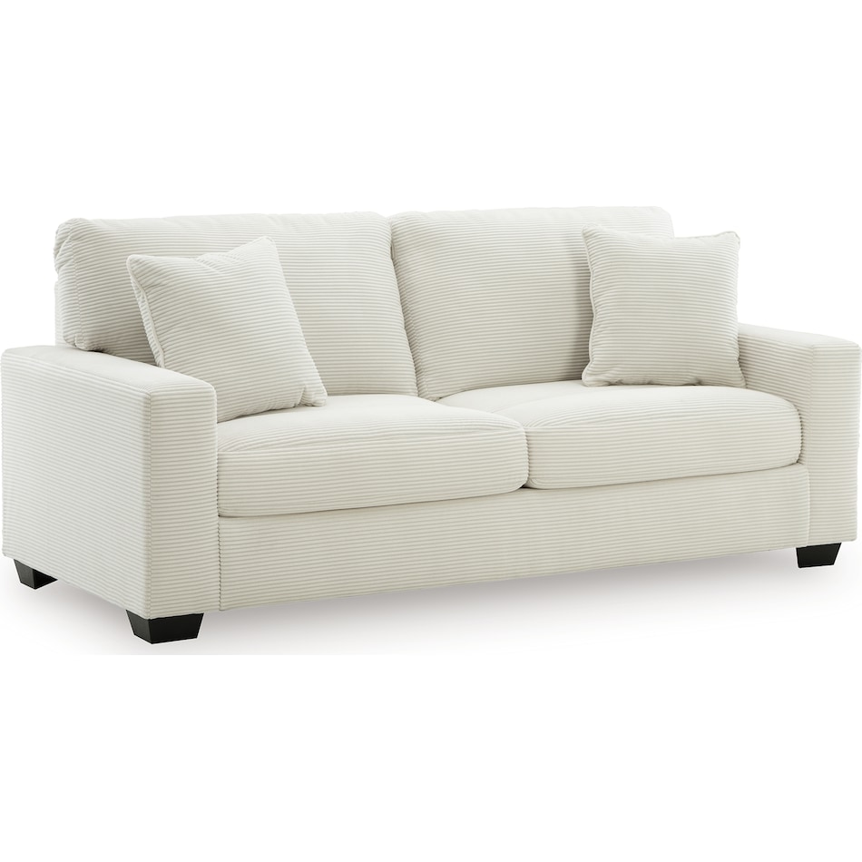 amesley ivory sofa   