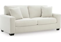 amesley ivory sofa   