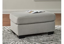 amesley smoke ottoman   