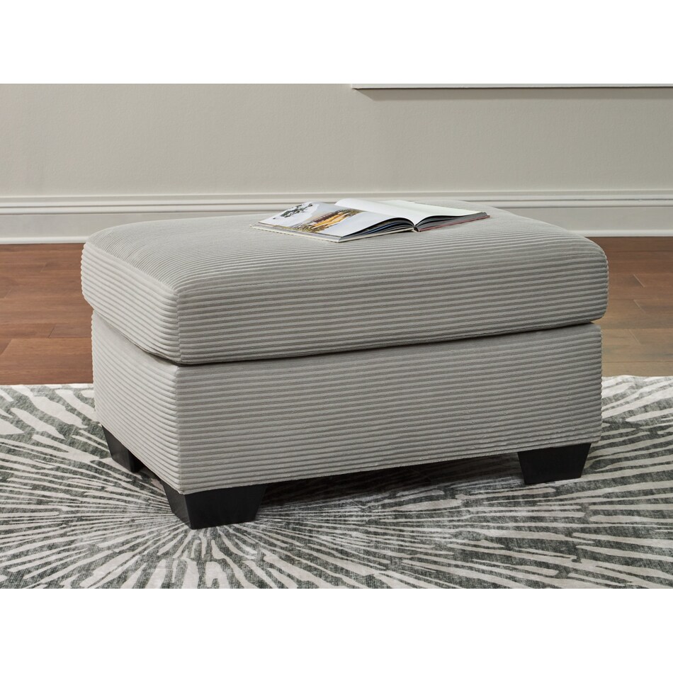 amesley smoke ottoman   