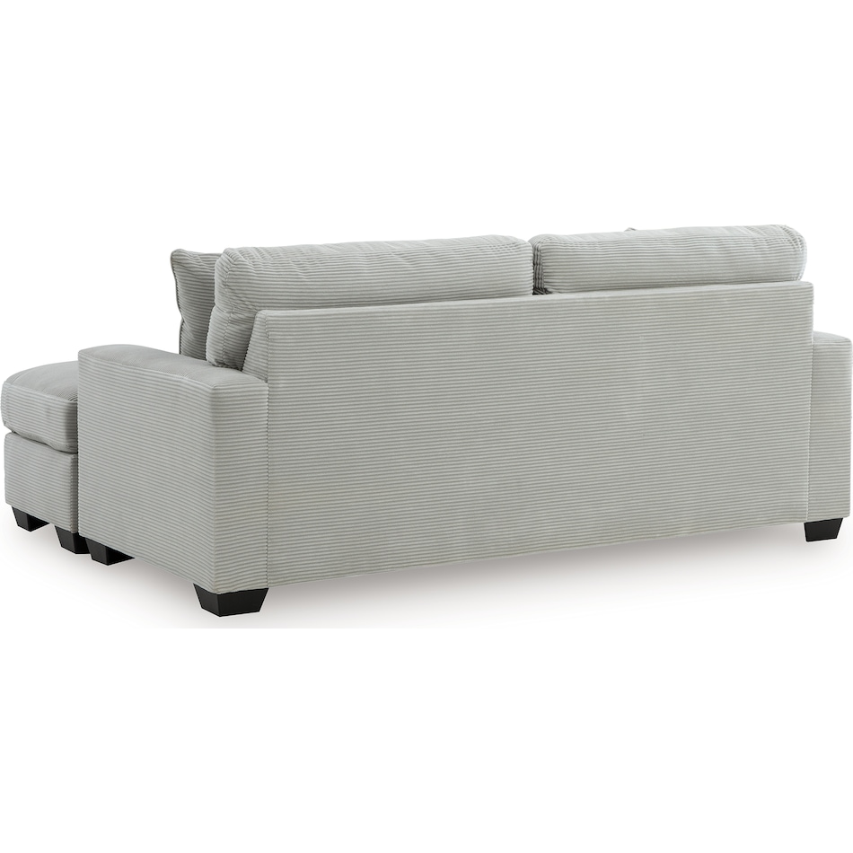 amesley smoke sofa chaise   