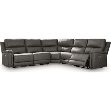 BERYTON 5-PC POWER RECLINING SECTIONAL