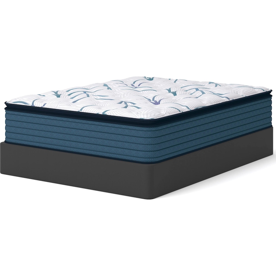 anniversary  plush pt white mattress queen   