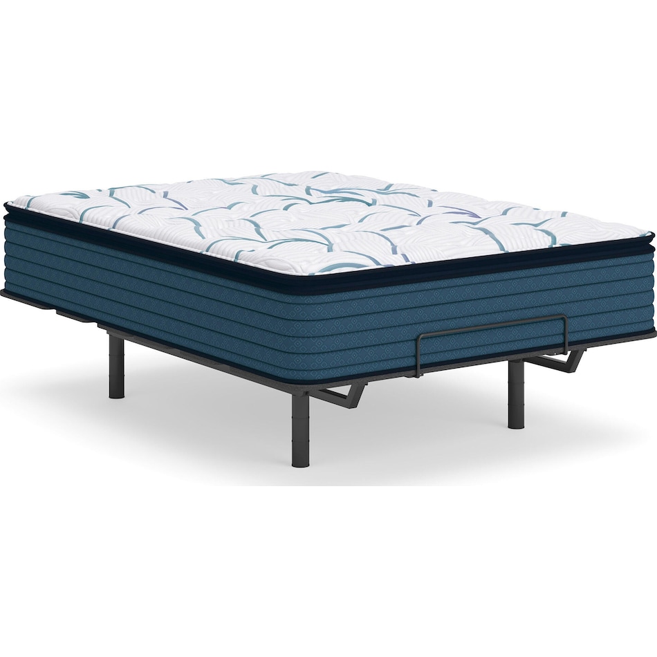 anniversary  plush pt white mattress queen   