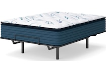 anniversary  plush pt white mattress queen   