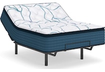 anniversary  plush pt white mattress queen   