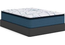anniversary  plush pt white mattress twin   
