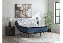 anniversary  plush pt white mattress twin   