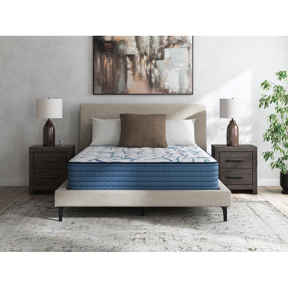 anniversary  plush white mattress queen   