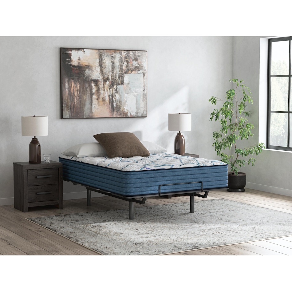 anniversary  plush white mattress queen   