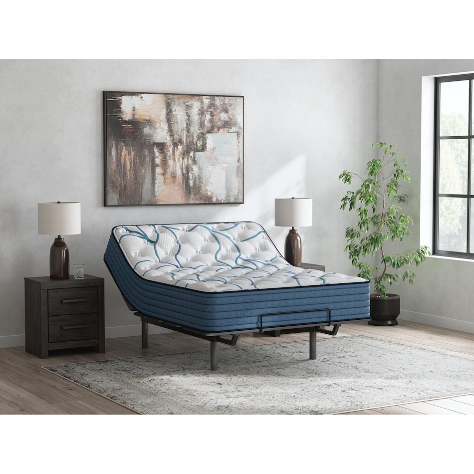 anniversary  plush white mattress queen   