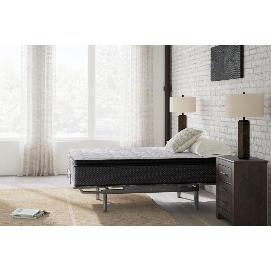 anniversary edition pillowtop white mattress king   