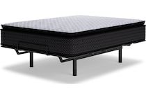 anniversary edition pillowtop white mattress king   