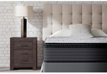 anniversary edition pillowtop white mattress king   