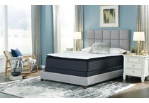 anniversary ltd pillowtop white mattress king   