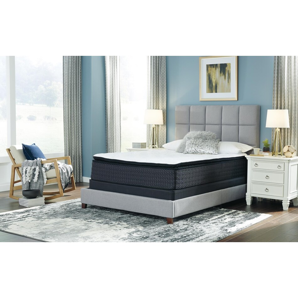 anniversary ltd pillowtop white mattress king   
