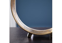 antique brass finish swatch  