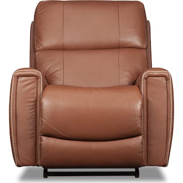 APOLLO ROCKER LEATHER POWER RECLINER