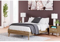 aprilyn honey full headboard   