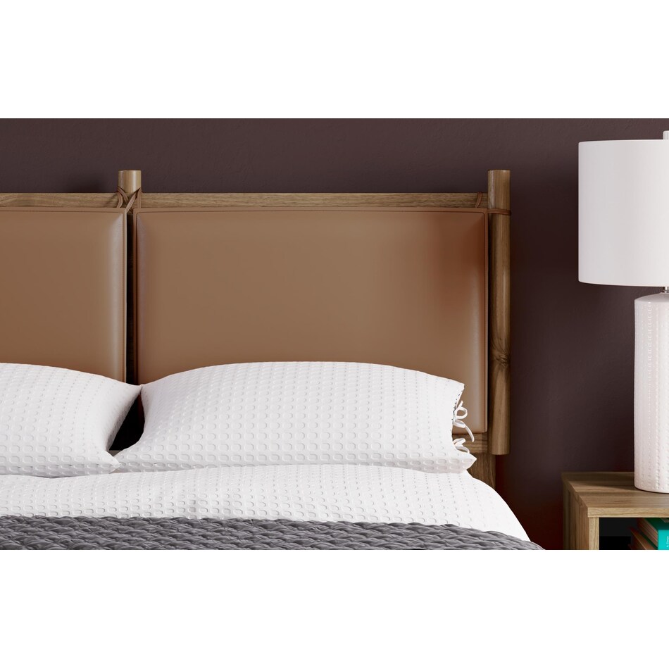aprilyn honey full headboard   