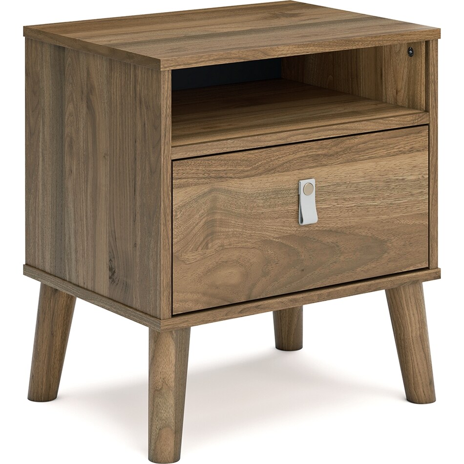 aprilyn honey nightstand   
