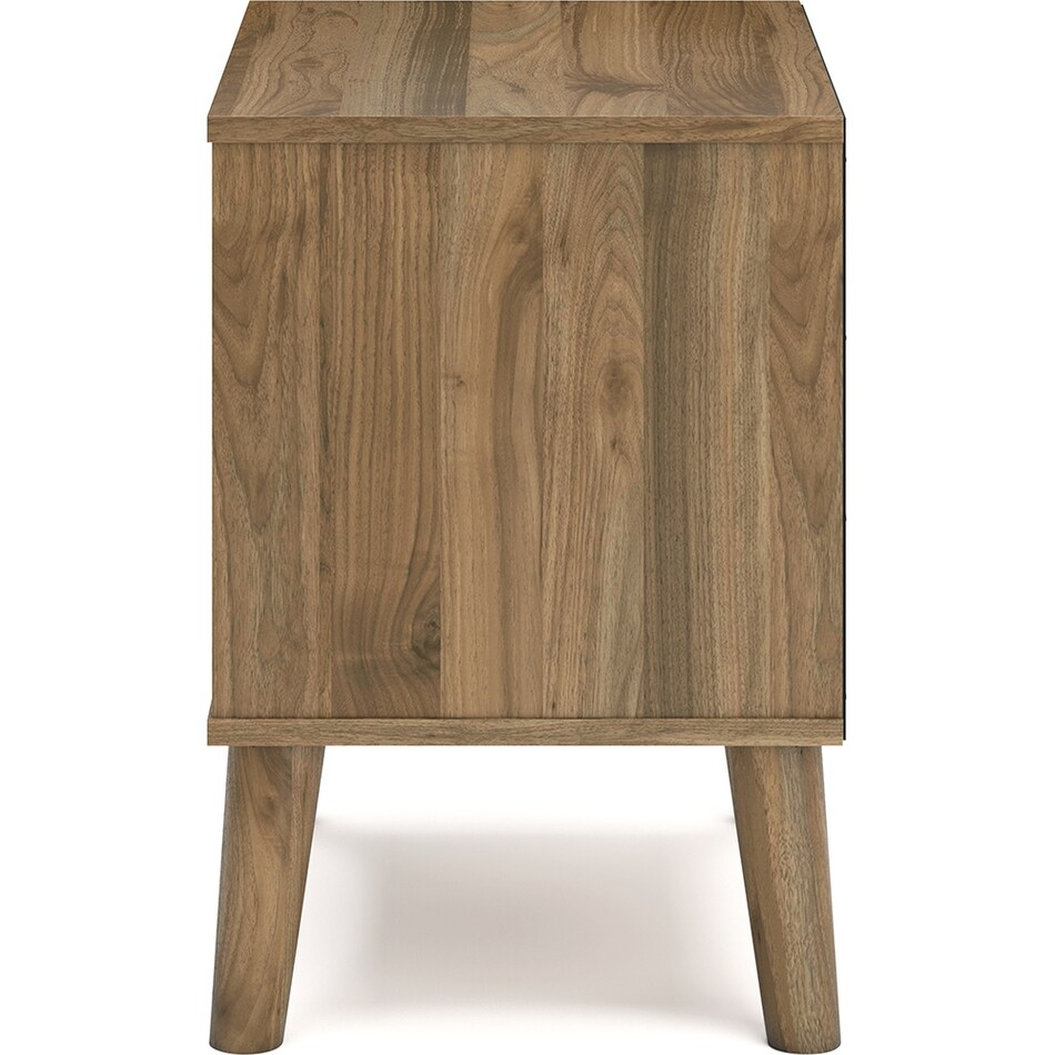 aprilyn honey nightstand   