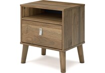 aprilyn honey nightstand   