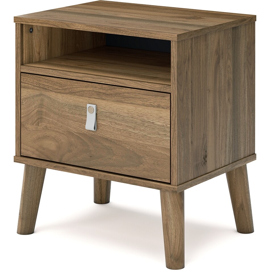 aprilyn honey nightstand   