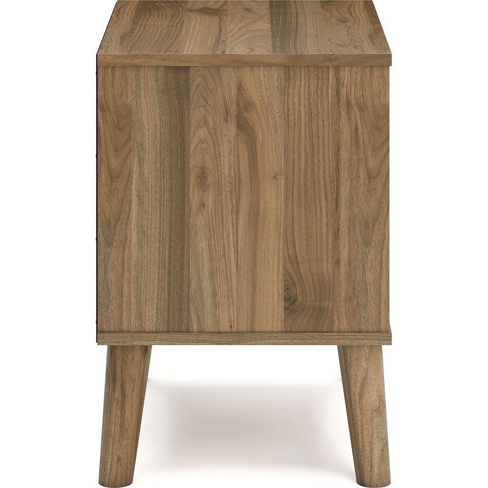 aprilyn honey nightstand   