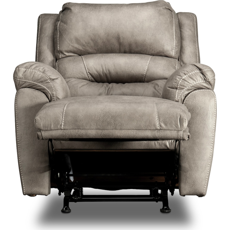 archie   greige rocker recliner   
