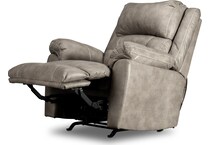 archie   greige rocker recliner   