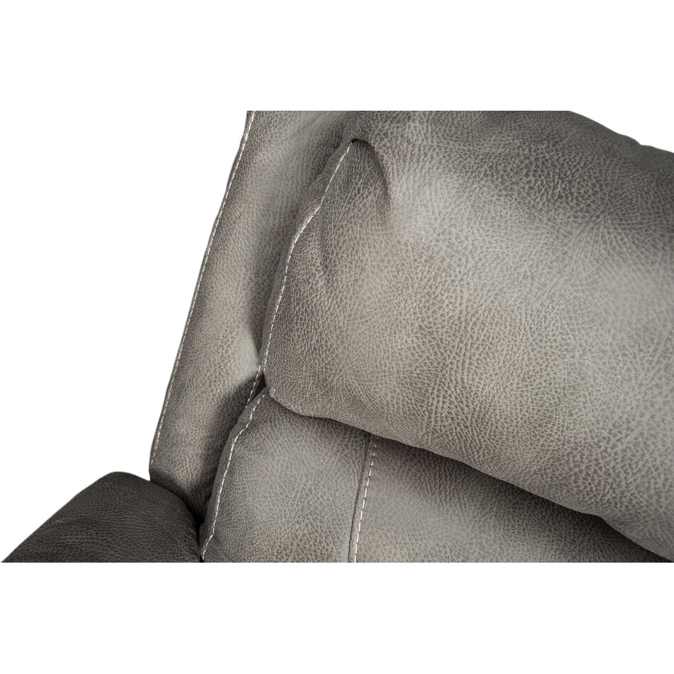 archie   greige rocker recliner   