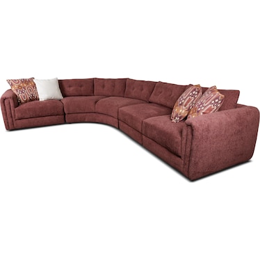 ARCHWOOD 4-PC SECTIONAL
